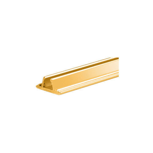 Brite Gold Anodized Aluminum Showcase Connector Strips