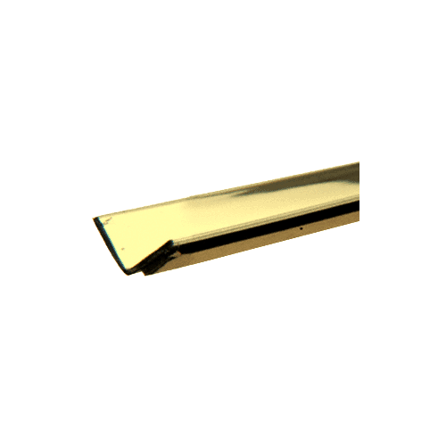 Brass Plastic 3/4" Reflective Inside Angle - 96" Stock Length
