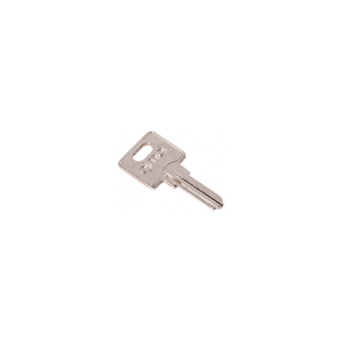2 Sided Cut Blank Metal Key