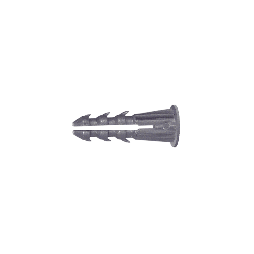 CRL P1339C-XCP100 CRL 1/4" Plastic Screw Anchor With Shoulder - 100 Each - pack of 100