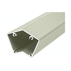 CRL P52410W Oyster White 200, 300, 350, and 400 Series 135 Degree 241" Post Extrusion