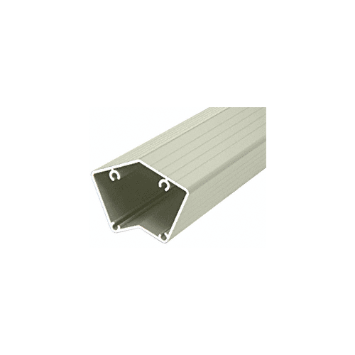 CRL P52410W Oyster White 200, 300, 350, and 400 Series 135 Degree 241" Post Extrusion