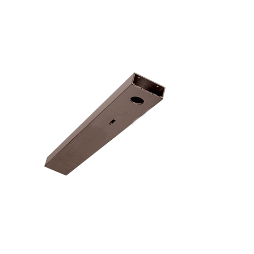 CRL DCH4DUCS Black Bronze Anodized Custom Length 4" Single Door Header