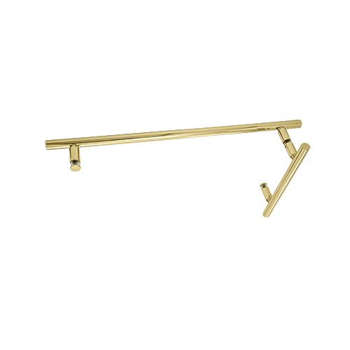 Brass 6" x 18" LTB Combo Ladder Style Pull and Towel Bar