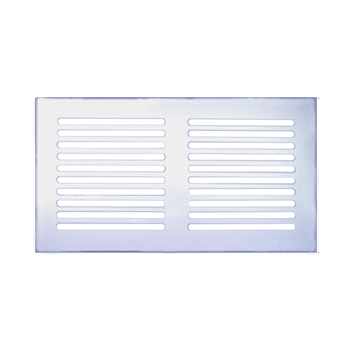 Clear Flat Acrylic 18" x 10" Mirror Grille