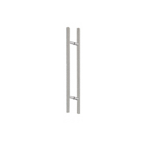 Brushed Stainless 60" Extra Length Ladder Style Back-to-Back Pull