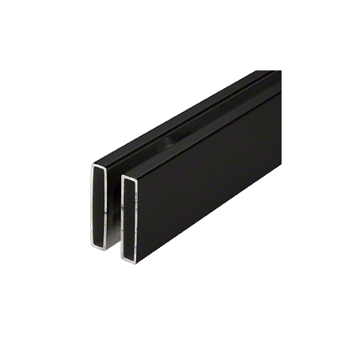 CRL CAMH1MBL Matte Black 73" Replacement Header for Cambridge Sliding Shower Door System