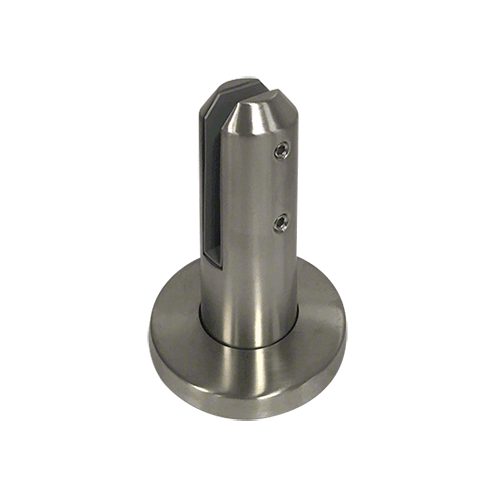 Brushed Stainless Steel Duplex 2205 Round Surface Mount Friction Fit Spigot