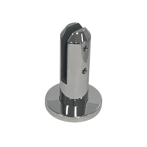 Polished Stainless Steel Duplex 2205 Round Surface Mount Friction Fit Spigot