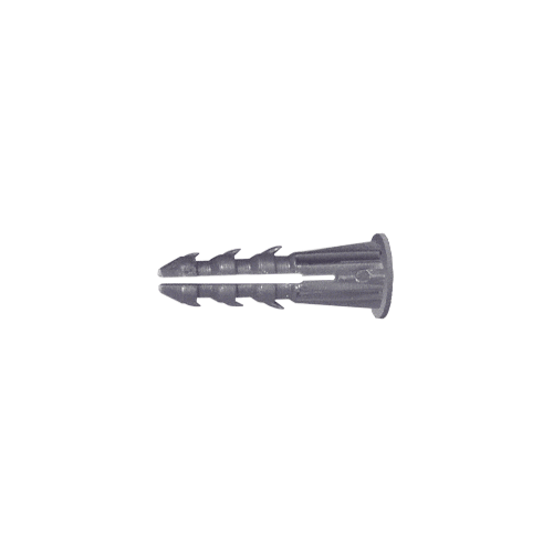 CRL 1329 3/16" Plastic Screw Anchor with Shoulder - 1000 Pack