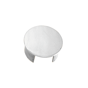 Polished Stainless End Cap for 2-1/2" Cap Railing