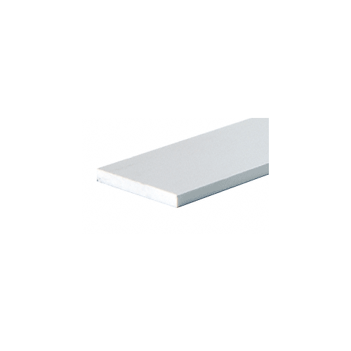 Brixwell DV2416A-CCP95 Satin Anodized 1" Aluminum Flat Bar Extrusion  95" Stock Length