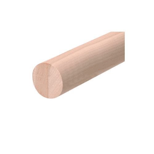 Poplar 2" Diameter Wood Dowel