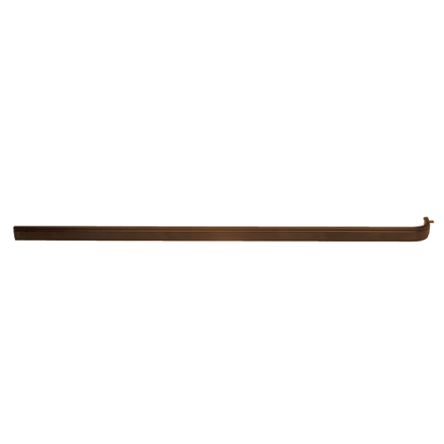 Dark Bronze Extruded Aluminum Push Bar for 42" Doors