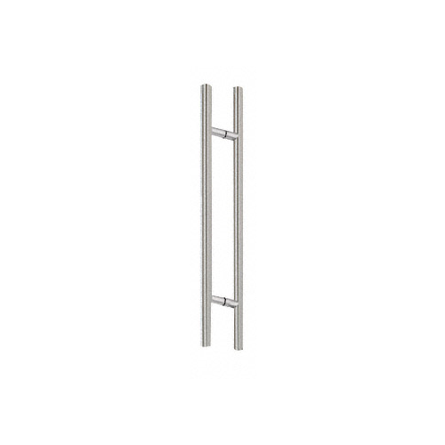 CRL 24LPBS Brushed Stainless 24" Extra Length Ladder Style Back-to-Back Pull