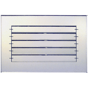 CRL Clear 12" x 8" Adjustable Louver Acrylic Mirror Grille AMG1280 
