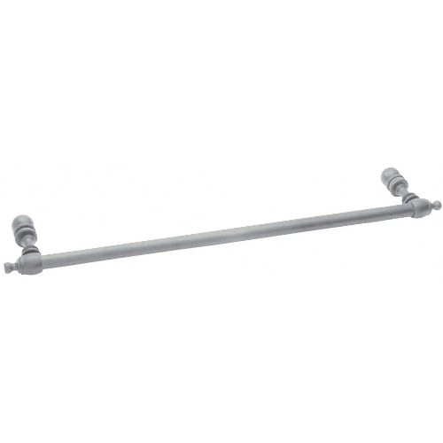 Brushed Nickel 24" Colonial Style Single-Sided Towel Bar