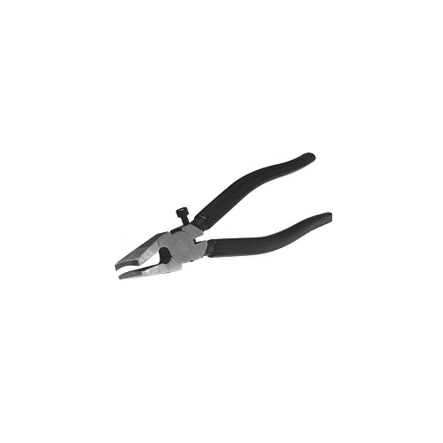 8" Curved Jaw Glass Pliers