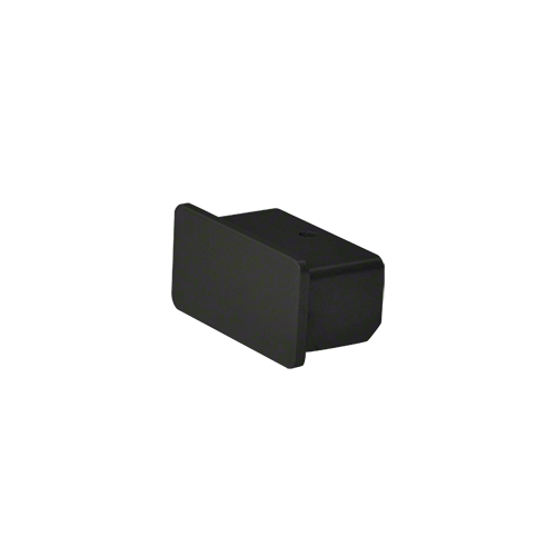 CRL ARHECBL Matte Black 1100 Series End Cap for 1" x 2" Tubing
