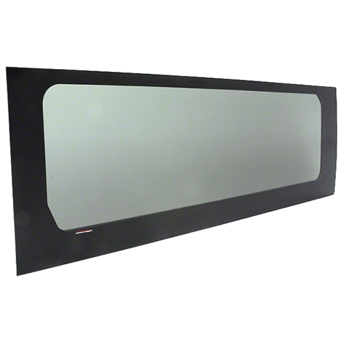 CRL FW383L 2014+ OEM Design 'All-Glass' Look Ram ProMaster 159" Wheelbase Van Fixed Window Drivers Side Quarter Panel
