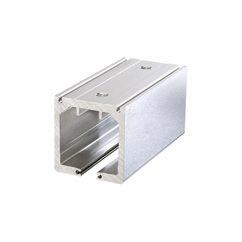 Light-Duty Mill Aluminum Overhead Track Roller Access Splice - 6" (152 mm)