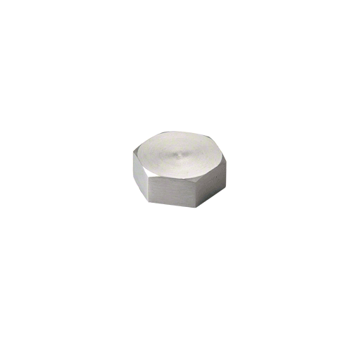 316 Brushed Stainless 1" Hex Head Cap