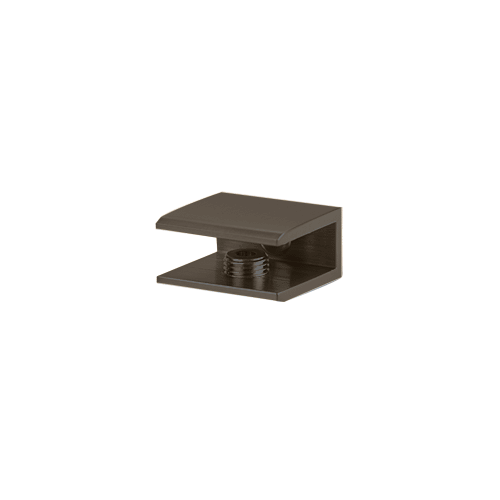 CRL FA100RB Oil Rubbed Bronze Small Square Interior Shelf Clamp