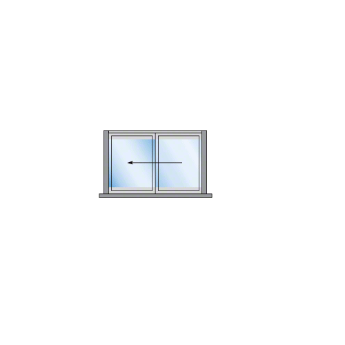 Custom KYNAR Paint S55 Monterey Bi-Fold 2 Panel Left Hand Exterior Swing with Raised Sill