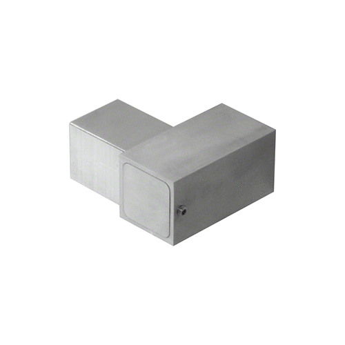 CRL JL2URBS Juliet 316 Brushed Stainless Replacement Square Upper Right Fitting