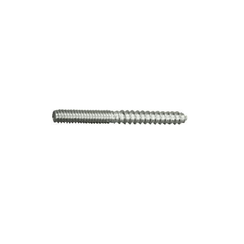 CRL HB14112S Stainless 1-1/2" Long 1/4-20 Hanger Bolt for 3/4" and 1" Standoffs