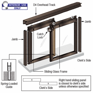 CRL D1040DU Horizontal Sliding 