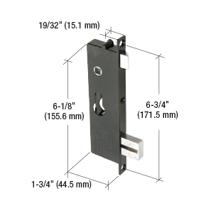 Screen and Storm Door Mortise Lock Insert 6-7//8/'/' Screw Holes K-5064