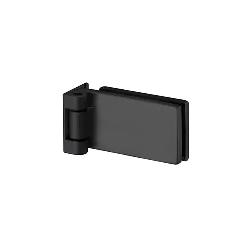 Fallbrook Matte Black Square Hinge