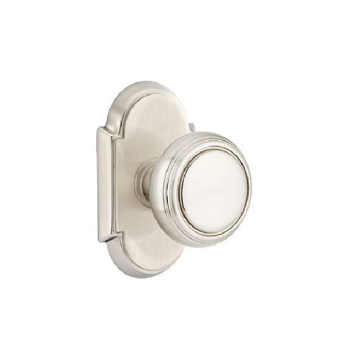 Emtek C8108NWUS15 Norwich Knob Passage with 8 Rose and CF Mechanism