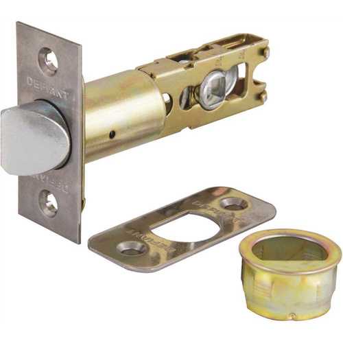 Dual Backset Stainless Steel Spring Latch