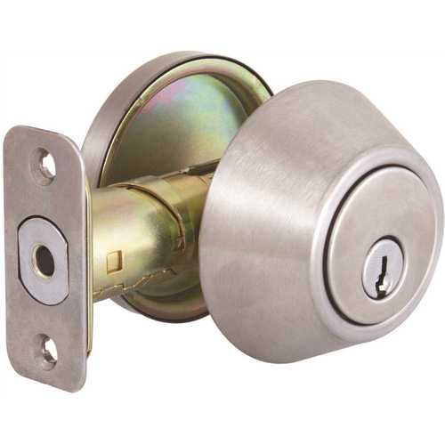 Single Cylinder Stainless Steel Deadbolt SC1 Keyway