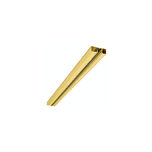 Satin Brass 4-1/2" One Pocket Double Sided Door Header Custom Length