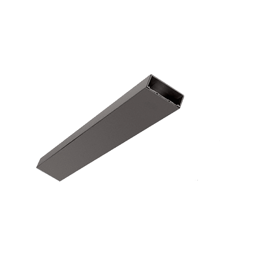 Black Bronze Anodized 4-1/2" Header/Jamb with Flat Filler Custom Length