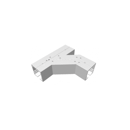 Mill Aluminum Standard Self-Guiding 90 Right Hand Intersection with Forced Diverter