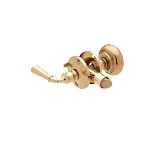 Brass Screen and Storm Door Mortise Lock With 1-3/4" Backset