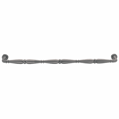 Antique Brushed Nickel Victorian Style 24" Single-Sided Towel Bar