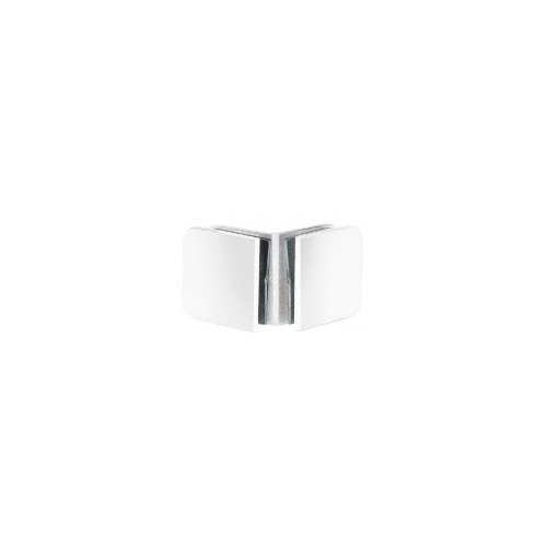 White 90 Degree Traditional Style Oversized Glass Clamp