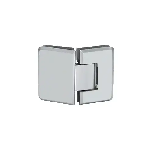 Satin Chrome Trianon 045 Series 135 Degree Glass-to-Glass Hinge