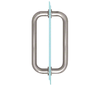 CRL Chrome 8/" BM Series Tubular Back-to-Back Pull Handle