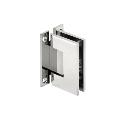 CRL GENH037CH Polished Chrome Geneva 037 Series with "H" Wall Plate Hinge