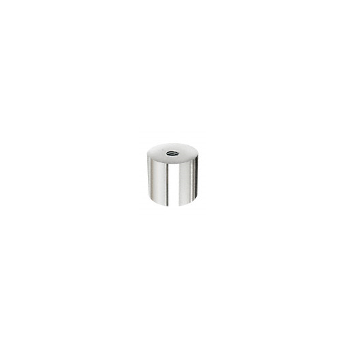 Polished Stainless Standoff Base 1-1/2" Diameter by 1" in Length