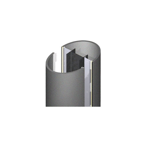 Custom Mica Platinum Deluxe Series Elliptical Column Covers Two Panels Opposing