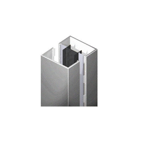 Custom Silver Metallic Premier Series Square Column Covers Four Panels Opposing