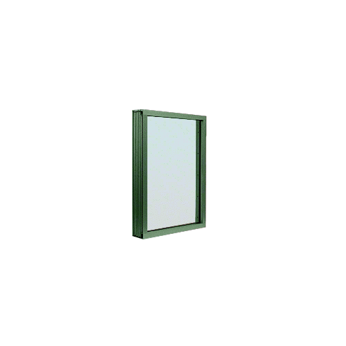 Custom KYNAR Painted (Specify) Aluminum Standard Inset Frame Exterior Glazed Vision Window