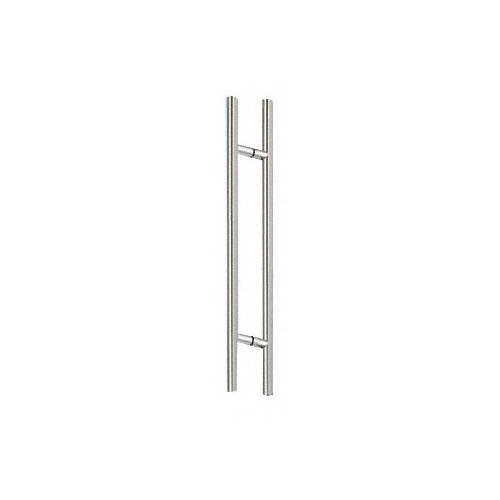 Polished Stainless 36" Extra Length Ladder Style Back-to-Back Pull Handle